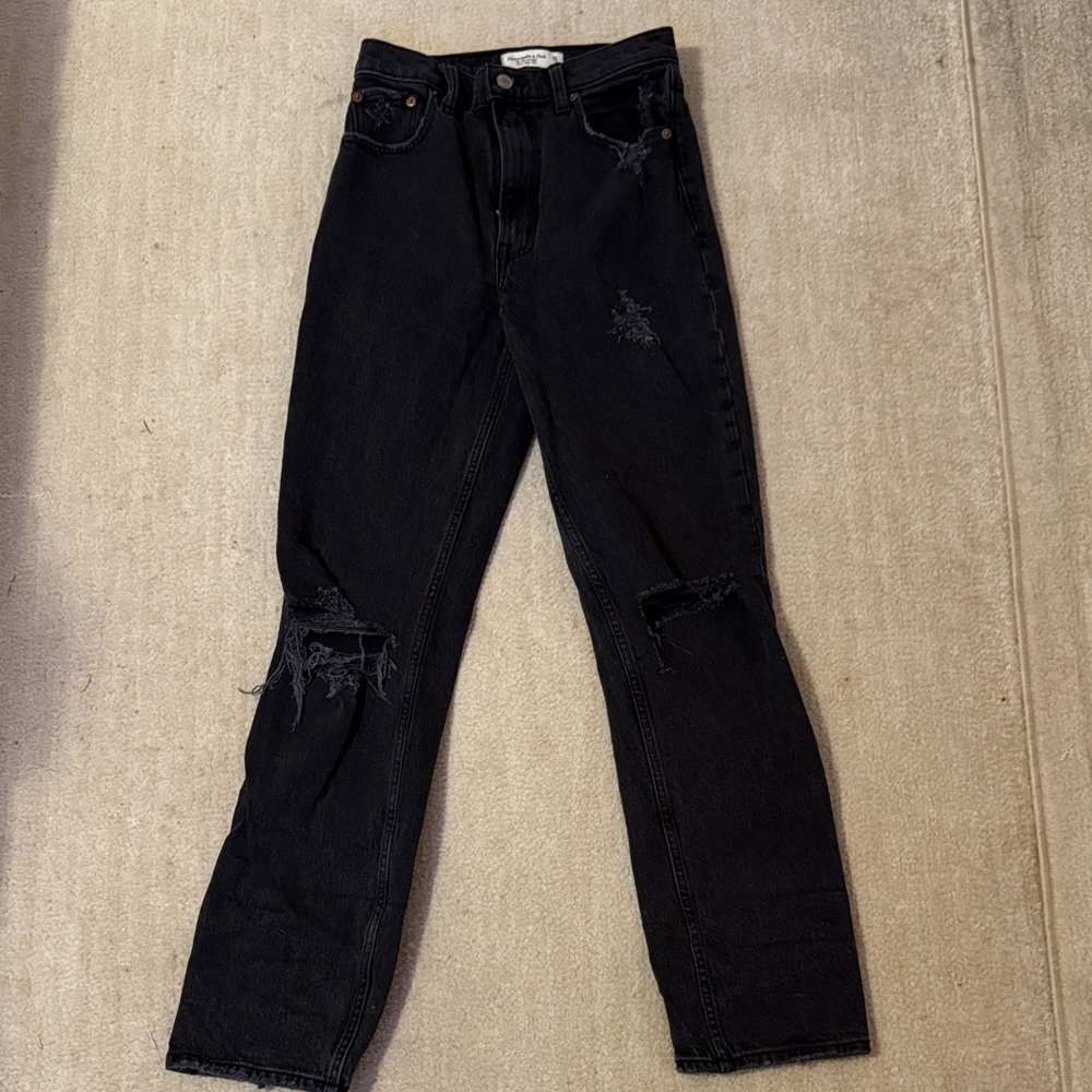 Abercrombie & Fitch 90’s Straight Ultra High Rise